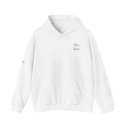 “Flow State” Hoodie- Sleeve Printed Affirmation