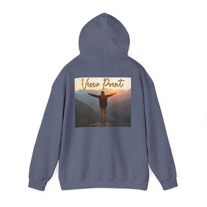 “View Point” Hoodie- Sleeve Print Affirmation