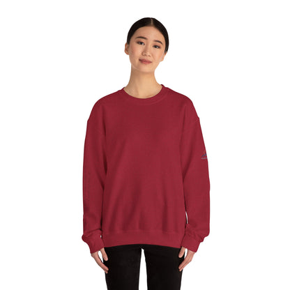 “Alignment > Effort” Crewneck Sweatshirt- Sleeve Print Affirmation