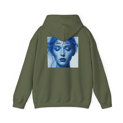“Flow State” Hoodie- Sleeve Printed Affirmation