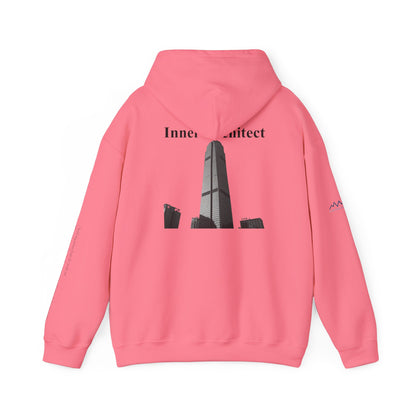 "Inner Architect" Hoodie Sweatshirt- Sleeve Printed Affirmation