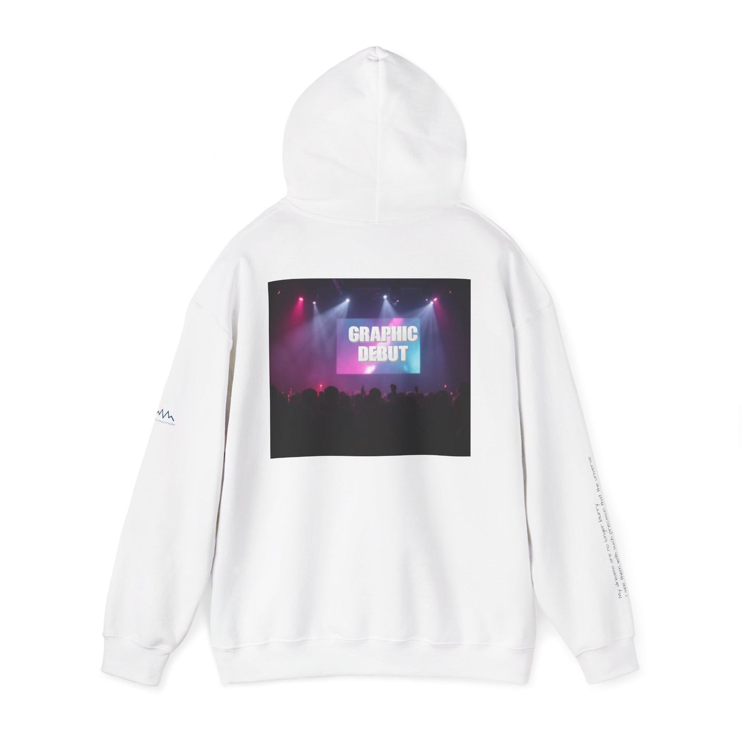 Graphic Debut Sweatshirt — “My dreams are no longer blurry” Sleeve Crew
