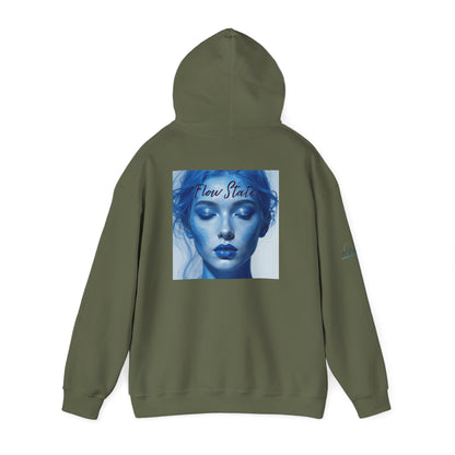 “Flow State” Hoodie- Sleeve Printed Affirmation