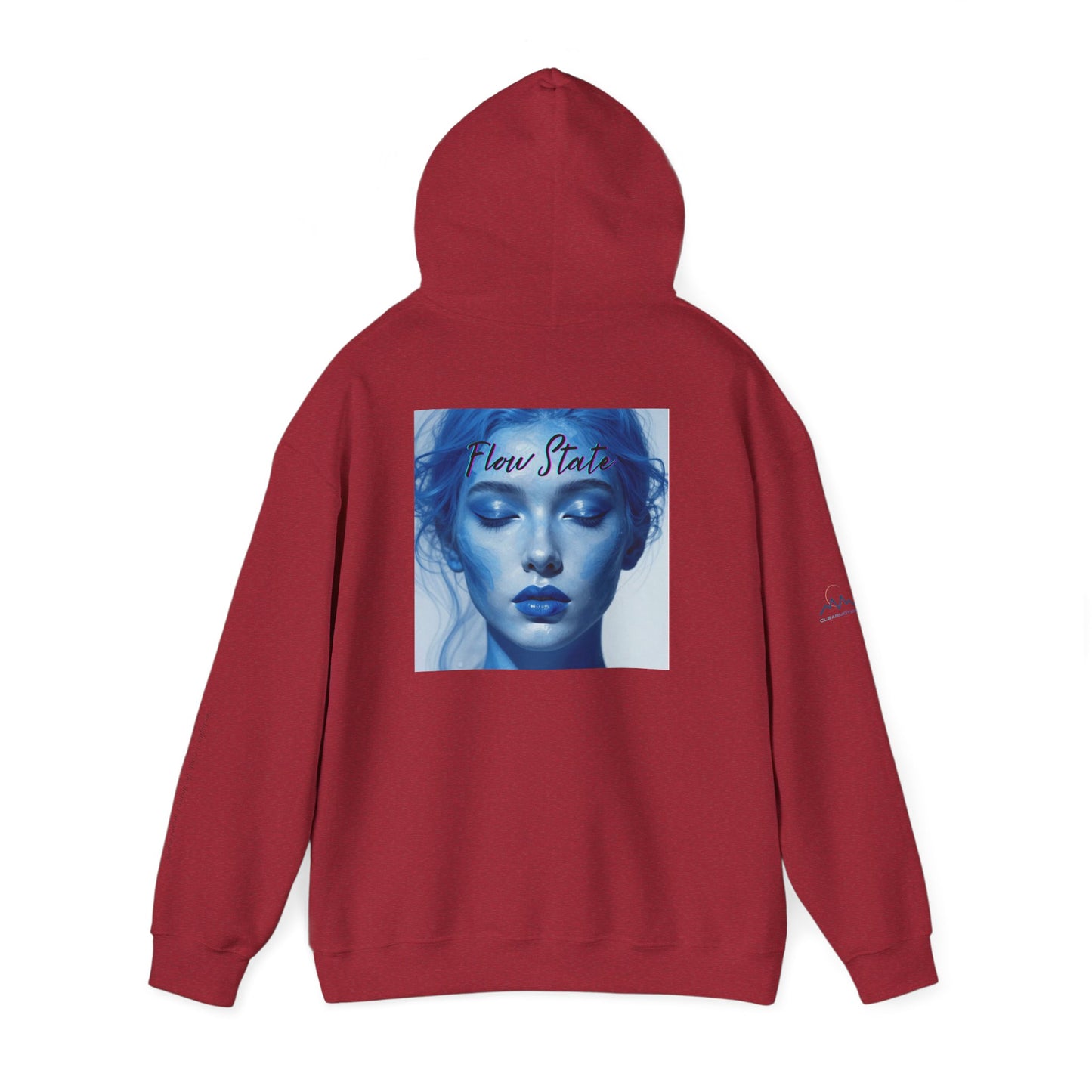 “Flow State” Hoodie- Sleeve Printed Affirmation