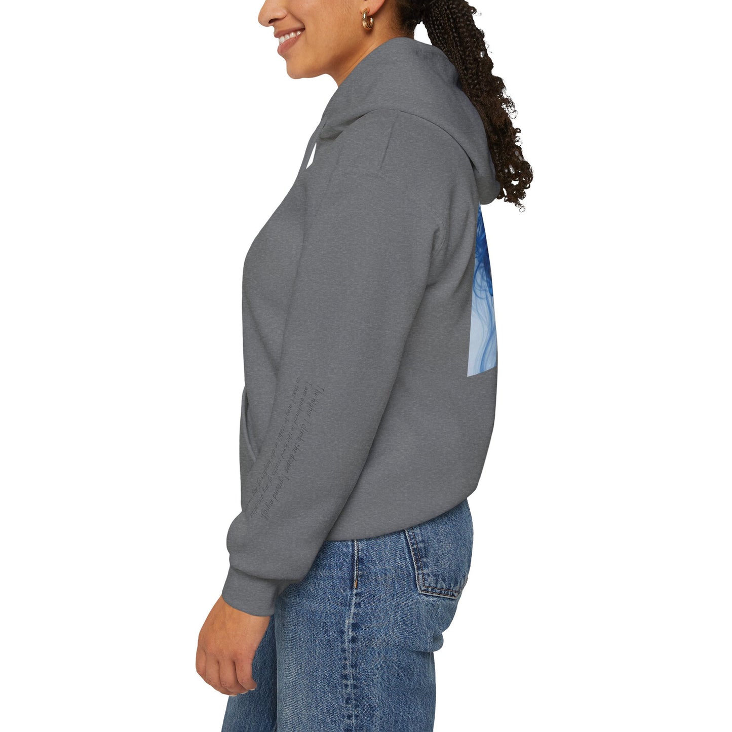 “Flow State” Hoodie- Sleeve Printed Affirmation