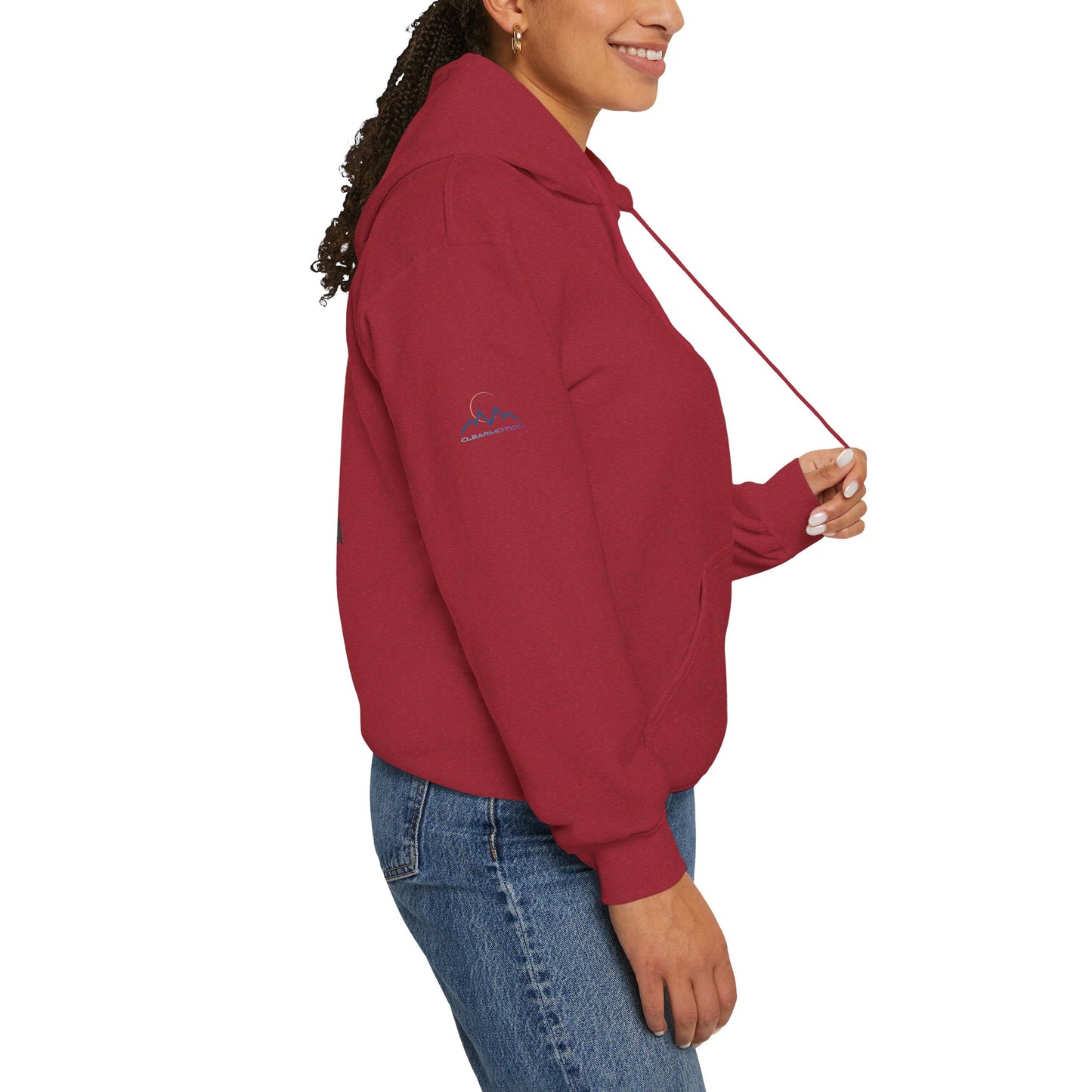 "Inner Architect" Hoodie Sweatshirt- Sleeve Printed Affirmation