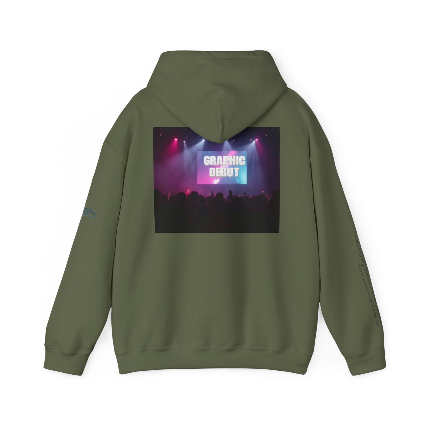 Graphic Debut Sweatshirt — “My dreams are no longer blurry” Sleeve Crew