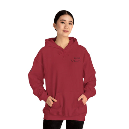 "Inner Architect" Hoodie Sweatshirt- Sleeve Printed Affirmation