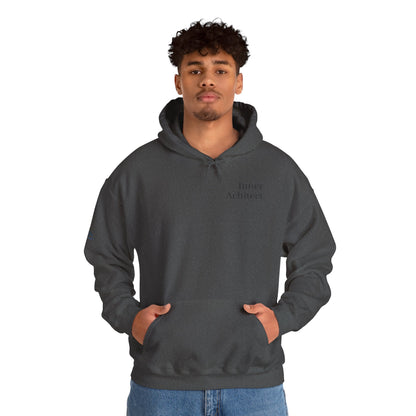 "Inner Architect" Hoodie Sweatshirt- Sleeve Printed Affirmation