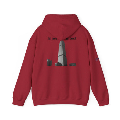 "Inner Architect" Hoodie Sweatshirt- Sleeve Printed Affirmation