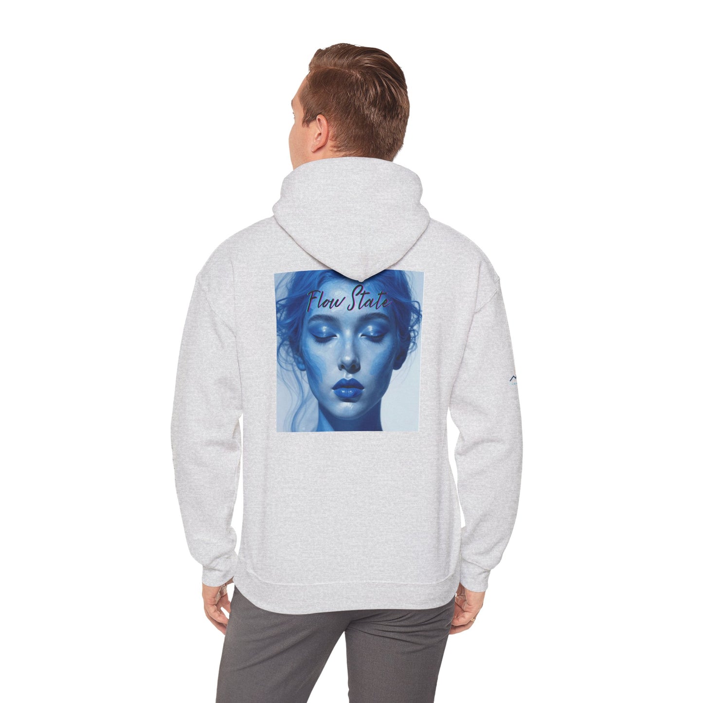 “Flow State” Hoodie- Sleeve Printed Affirmation