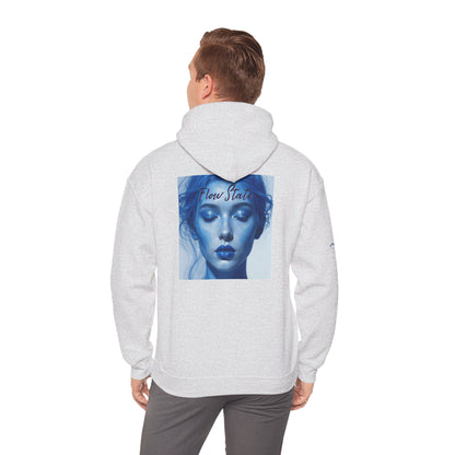 “Flow State” Hoodie- Sleeve Printed Affirmation