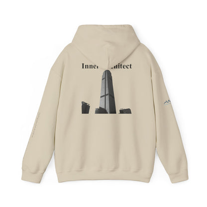 "Inner Architect" Hoodie Sweatshirt- Sleeve Printed Affirmation