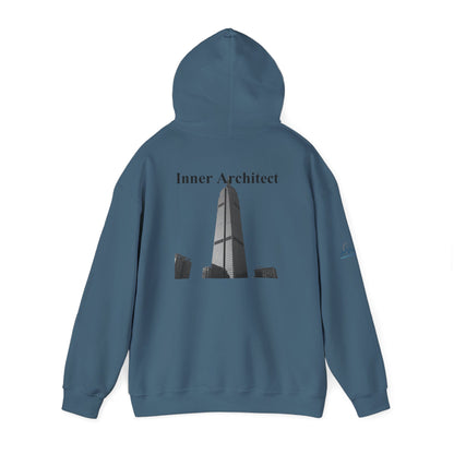 "Inner Architect" Hoodie Sweatshirt- Sleeve Printed Affirmation