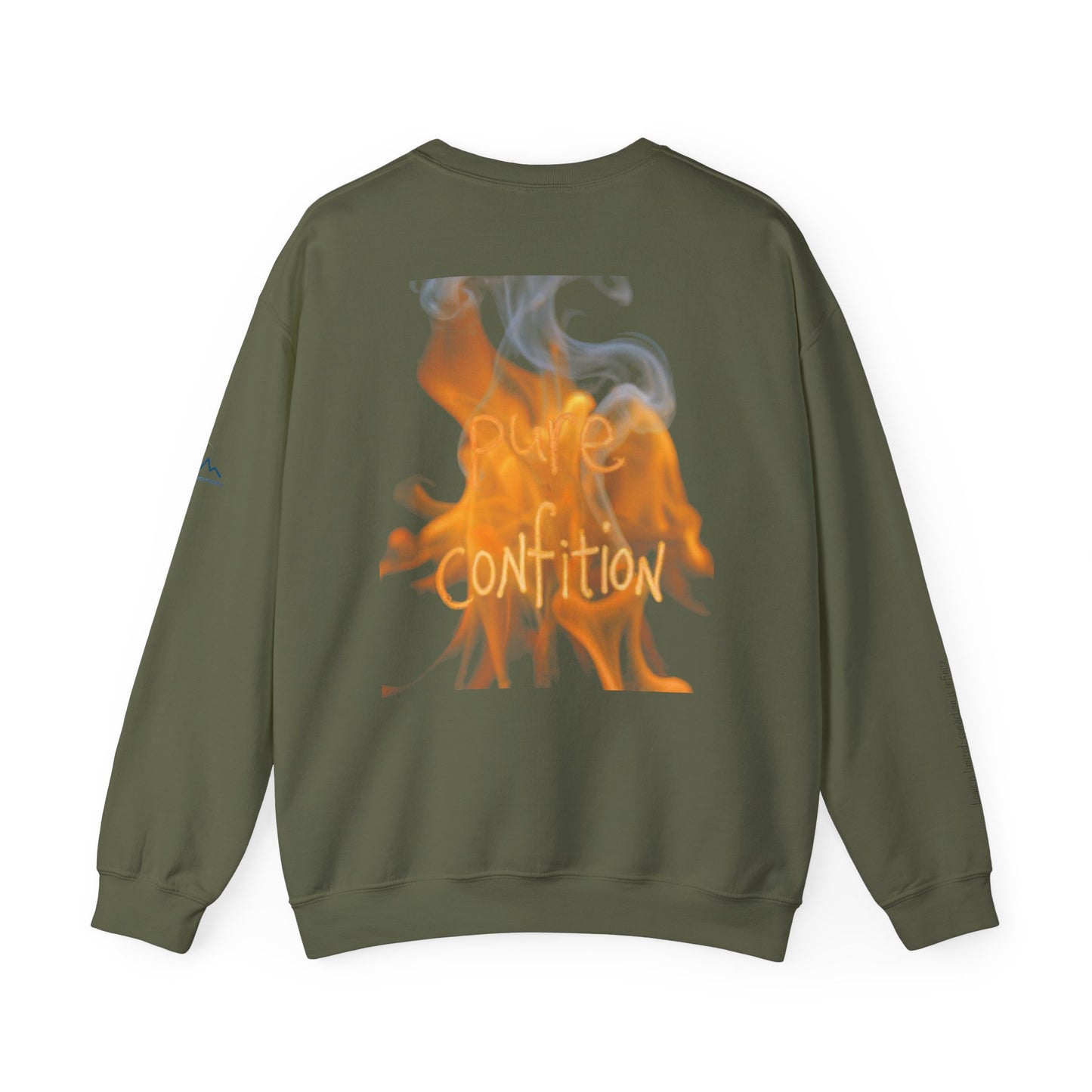 "Pure Conviction” - Heavyweight Sleeve Print Sweatshirt