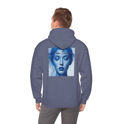 “Flow State” Hoodie- Sleeve Printed Affirmation