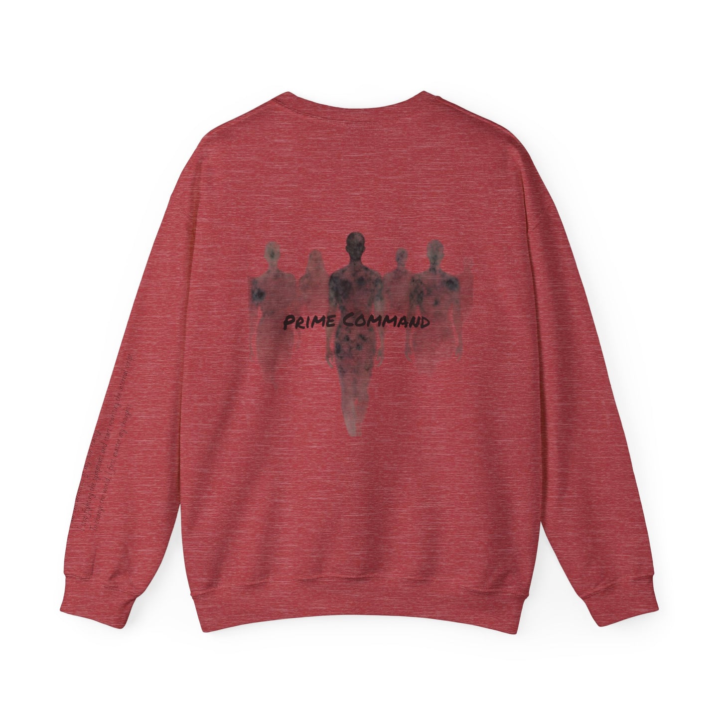 “Prime Command” Hoodie- Sleeve Print Affirmation