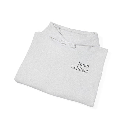 "Inner Architect" Hoodie Sweatshirt- Sleeve Printed Affirmation