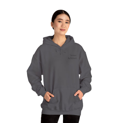 "Inner Architect" Hoodie Sweatshirt- Sleeve Printed Affirmation