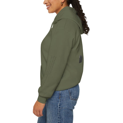 "Inner Architect" Hoodie Sweatshirt- Sleeve Printed Affirmation