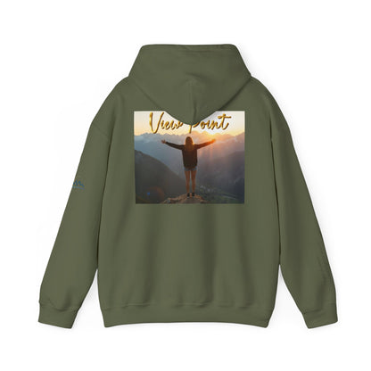 “View Point” Hoodie- Sleeve Print Affirmation