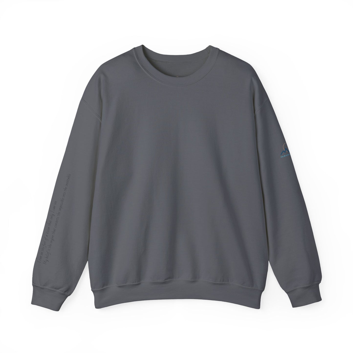 "Pure Conviction” - Heavyweight Sleeve Print Sweatshirt