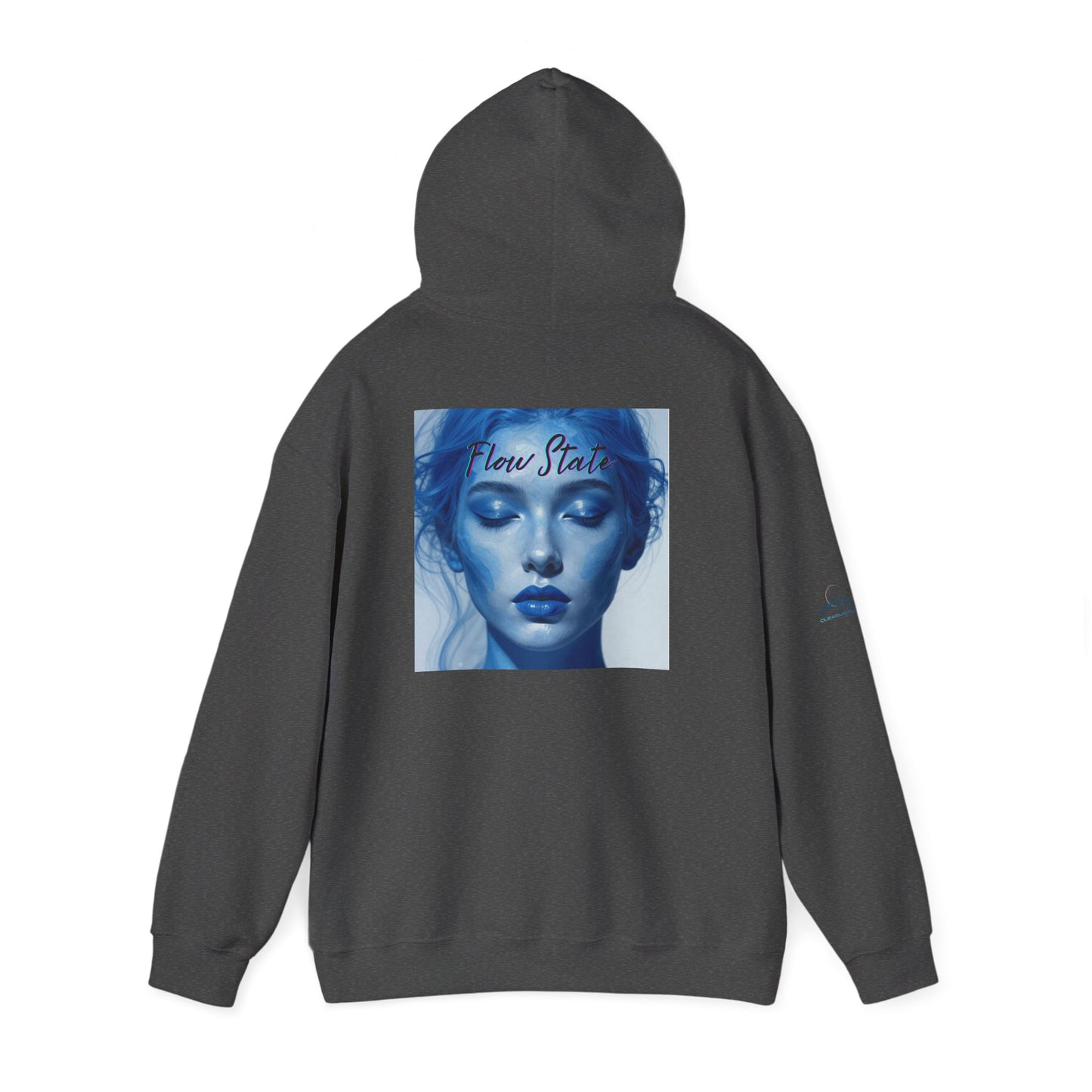 “Flow State” Hoodie- Sleeve Printed Affirmation
