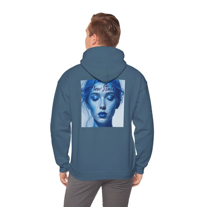 “Flow State” Hoodie- Sleeve Printed Affirmation