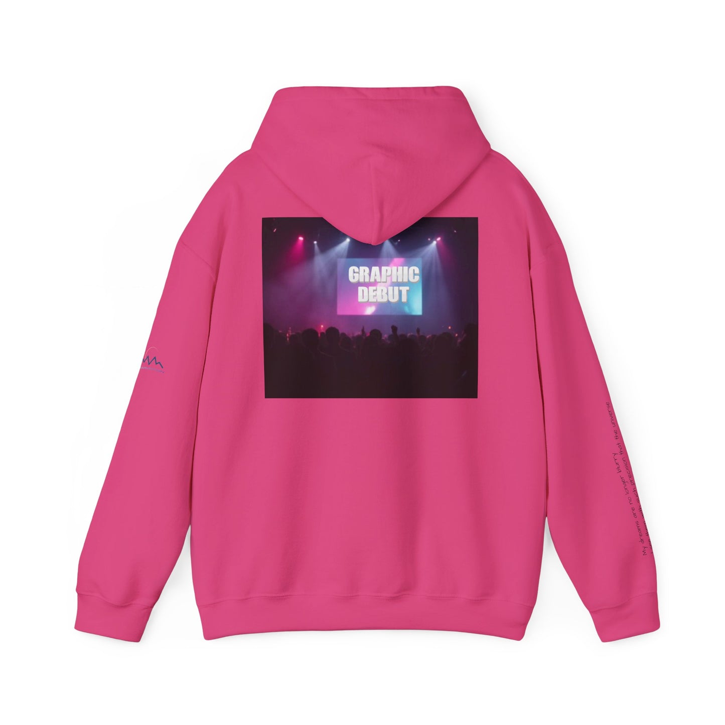 Graphic Debut Sweatshirt — “My dreams are no longer blurry” Sleeve Crew