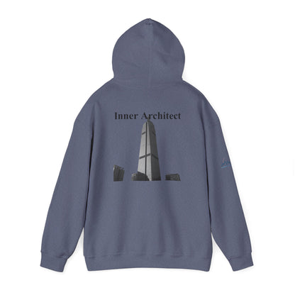 "Inner Architect" Hoodie Sweatshirt- Sleeve Printed Affirmation